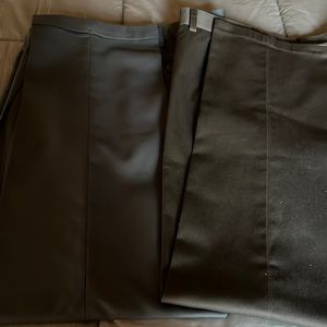 2 pair men’s JoS.A.BANK pants 38x32 perfect condition 1 grey 1 brown.